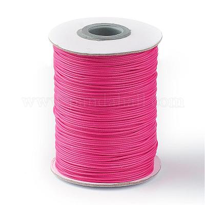 KOREAN POLYESTER CORD 1MM 85 YDS PER ROLL CORAL