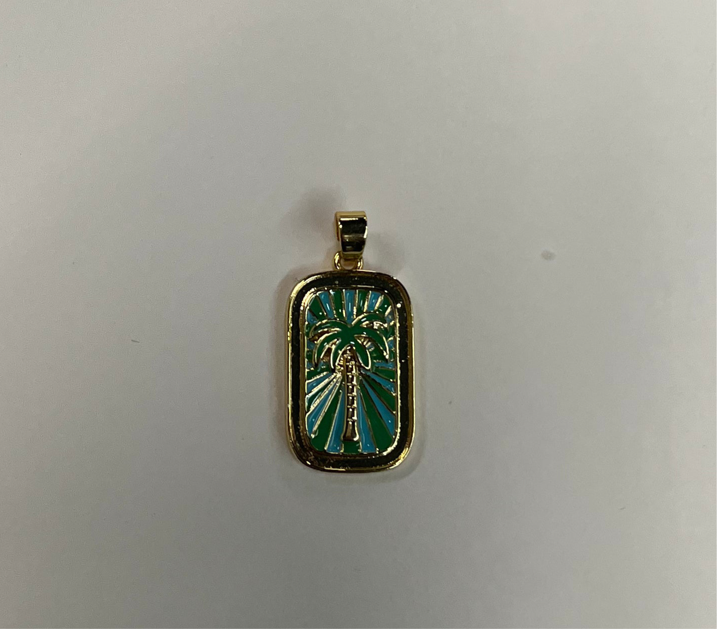 COCONUT TREE PENDANT