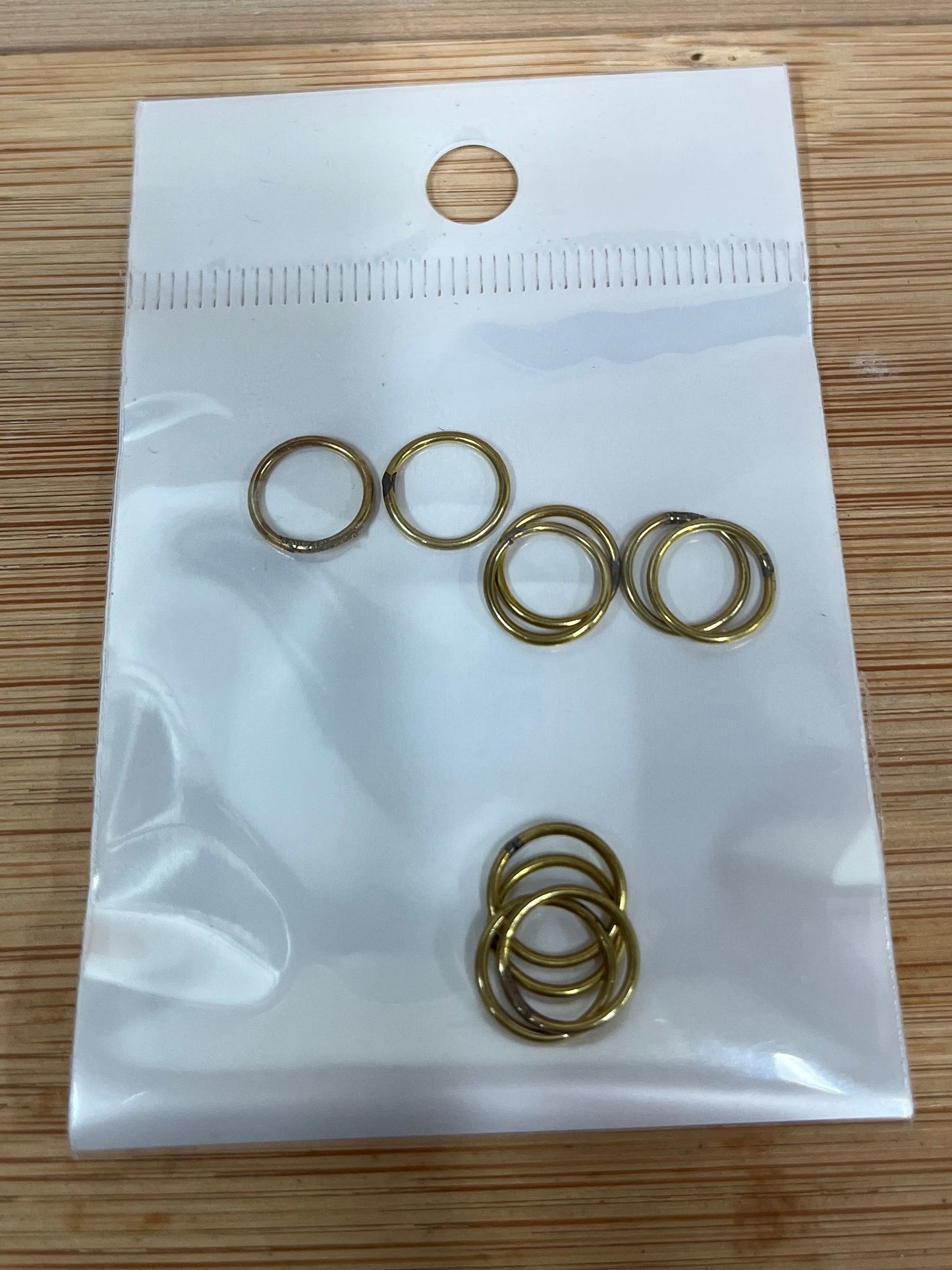 JUMPRING 9MM SOLDERED  10 PC
