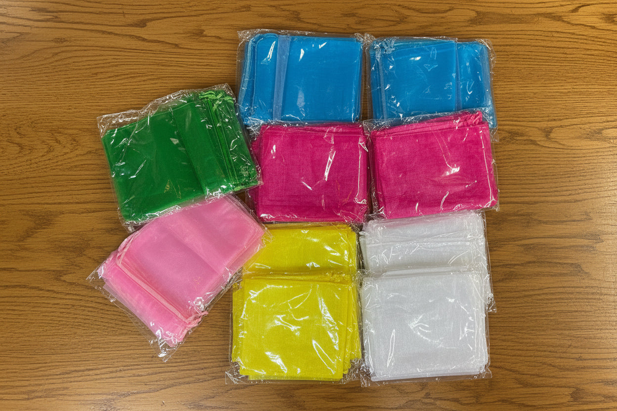 Organza bag 15x19 cm 10 pc