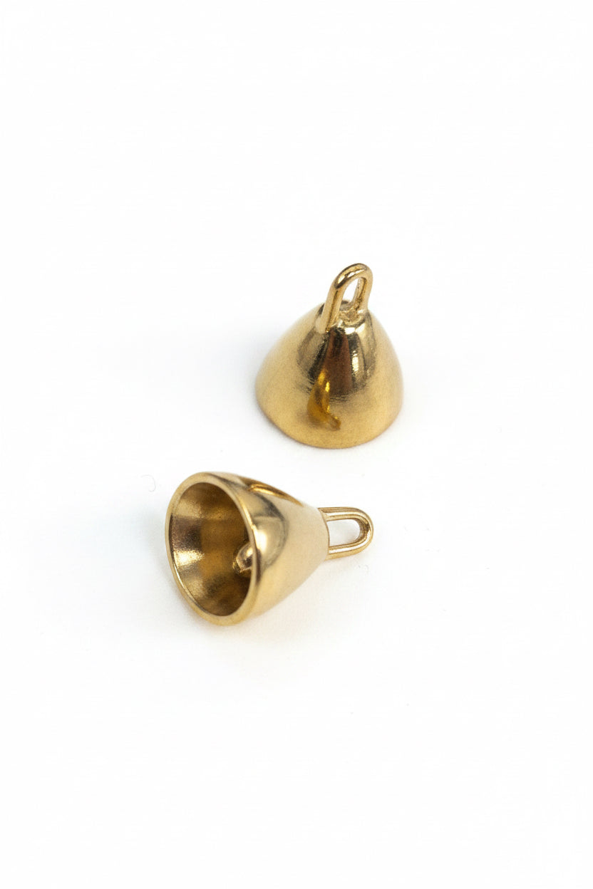 CORD END BELL CAP STAINLESS STEEL 2 PC