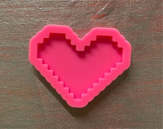 RESIN MOLD TETRIS HEART