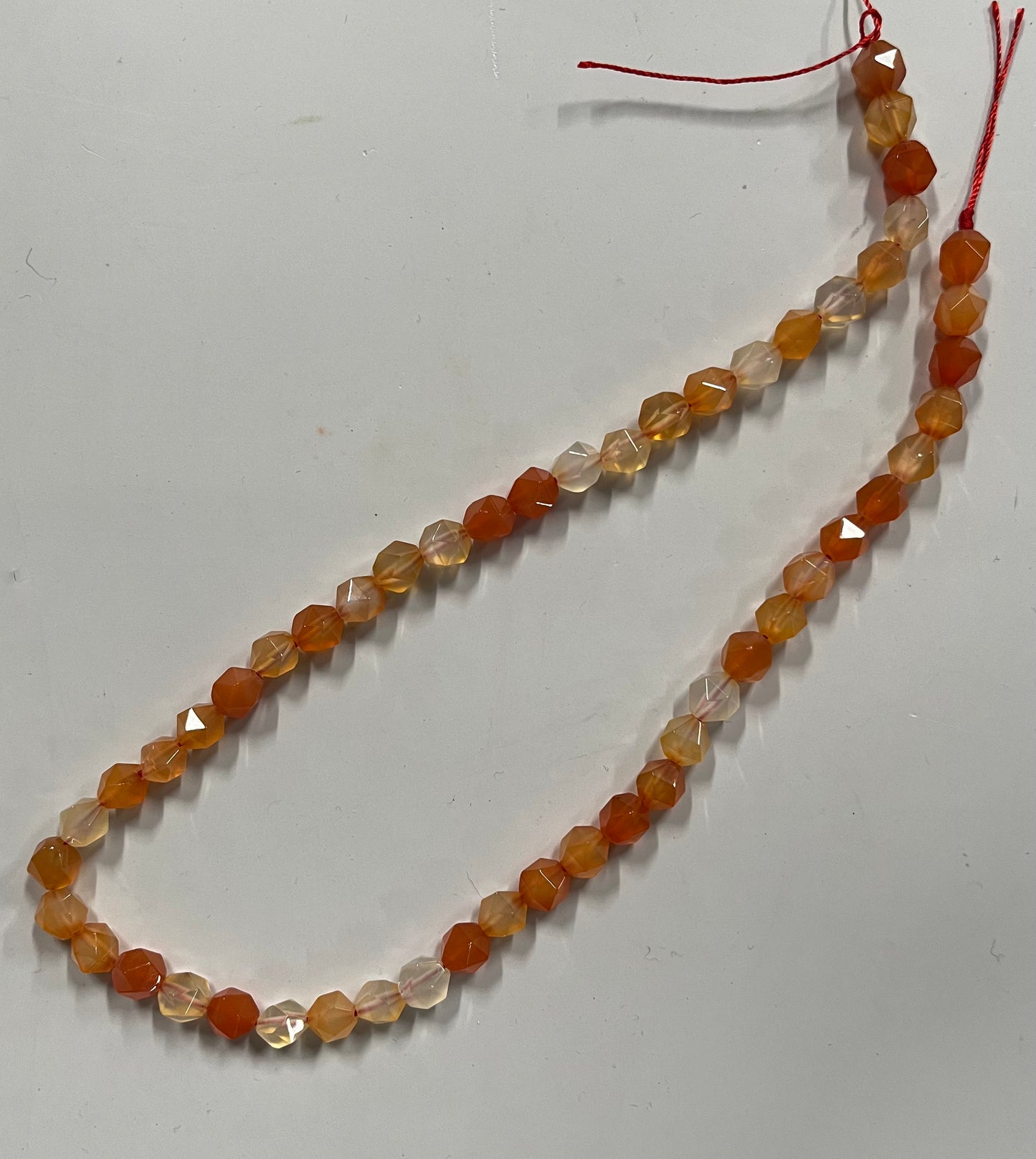 CARNELIAN 8MM STAR CUT