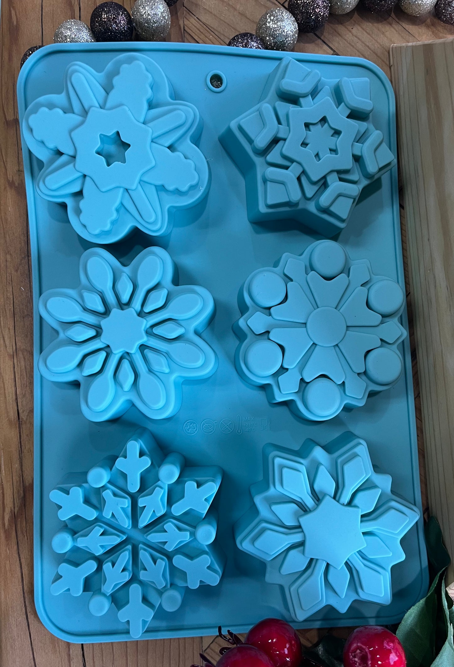 SNOWFLAKES SILICONE MOLD
