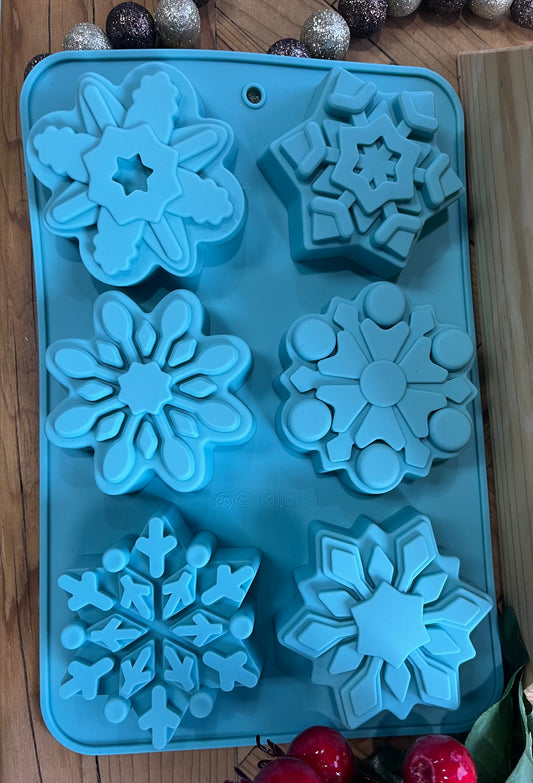 SNOWFLAKES SILICONE MOLD