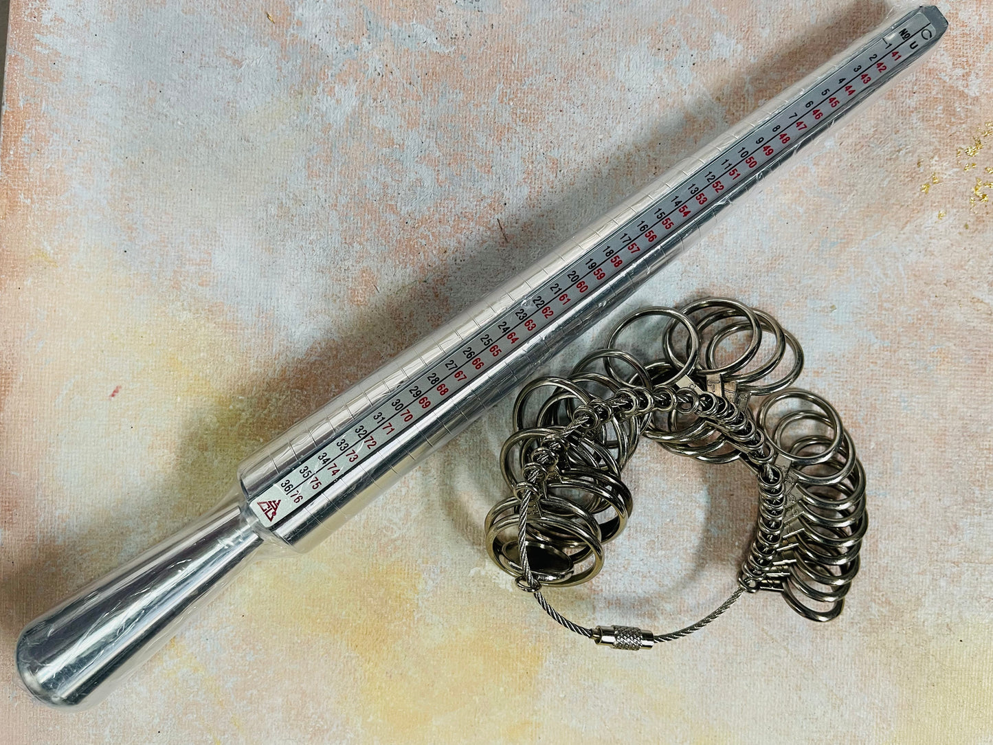RING SIZER METAL SET   1 SET