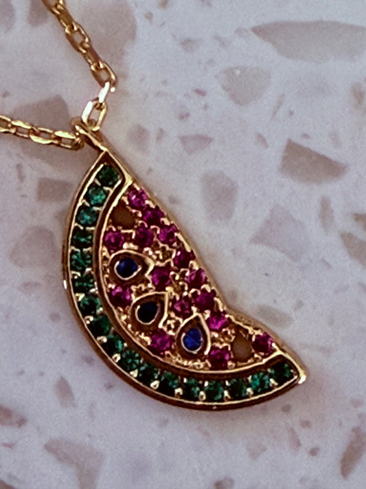 WATERMELON NECKLACE