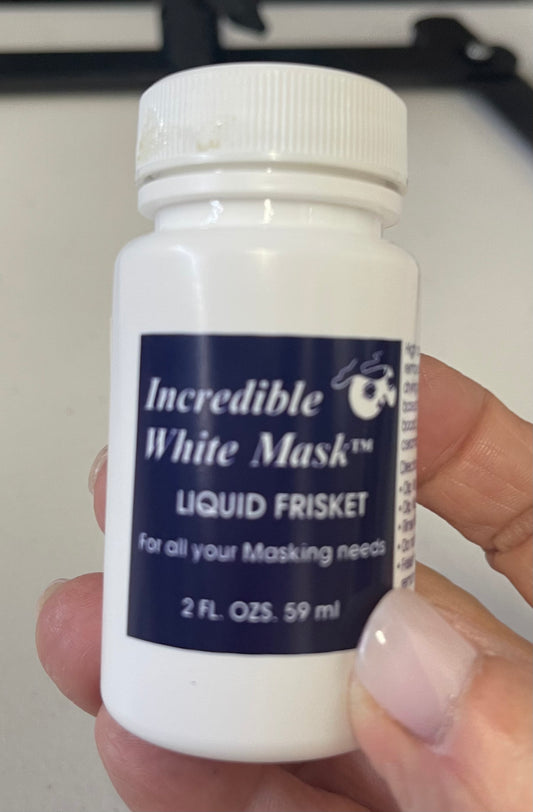 Liquid frisket white mask 2 fl oz
