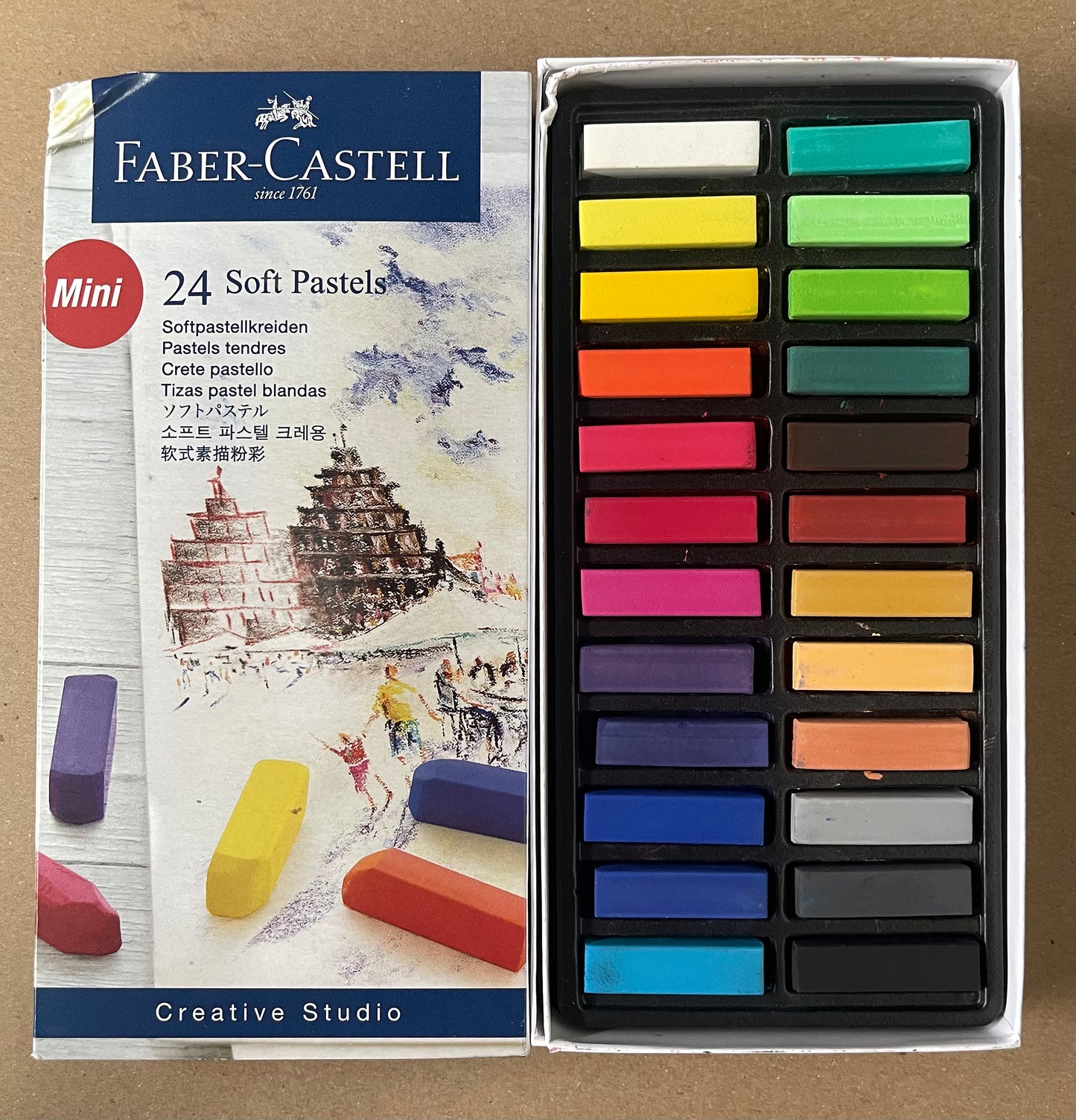Soft Pastel 24 Colors Faber Castell