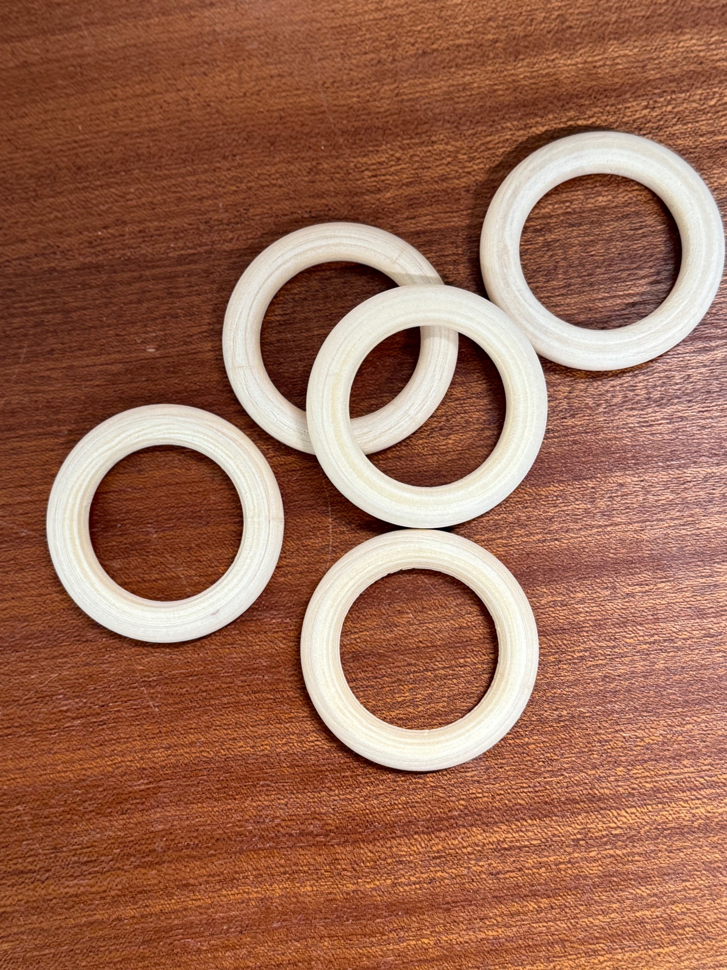 ARO DE MADERA 5 CM 5 PC