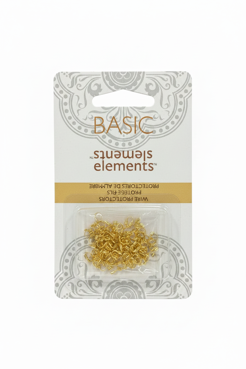 WIRE GUARD PROTECTOR 0.56MM GOLD PLATE 50PC
