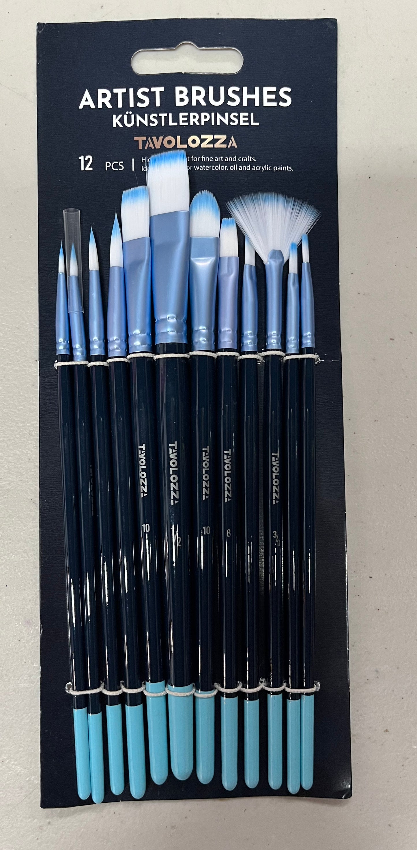 BRUSH SET TAVOLOZZA 12 PC SET