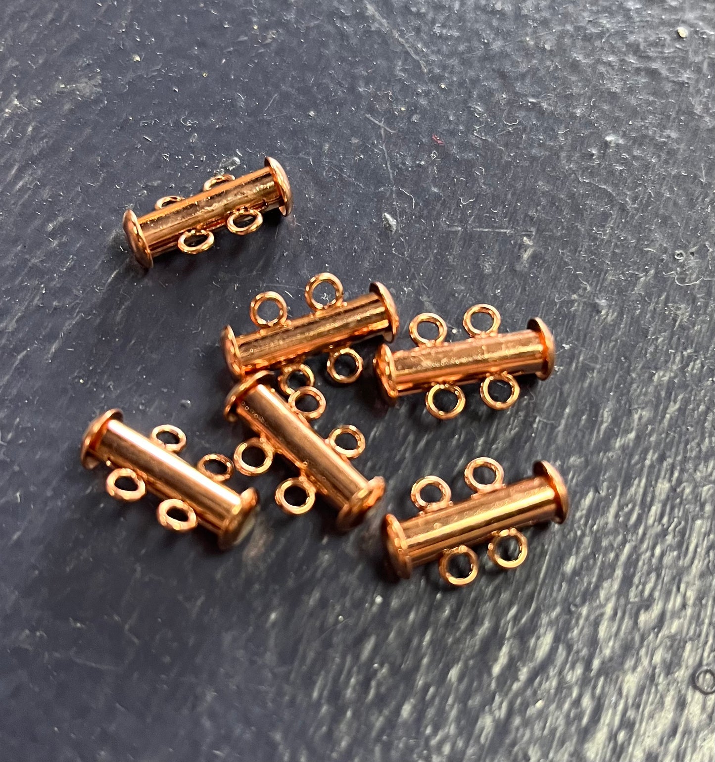 CLASP 2 STRAND COPPER PLATE 16MM