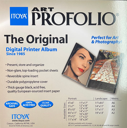 ART PROFOLIO ITOYA 18X24 BLACK