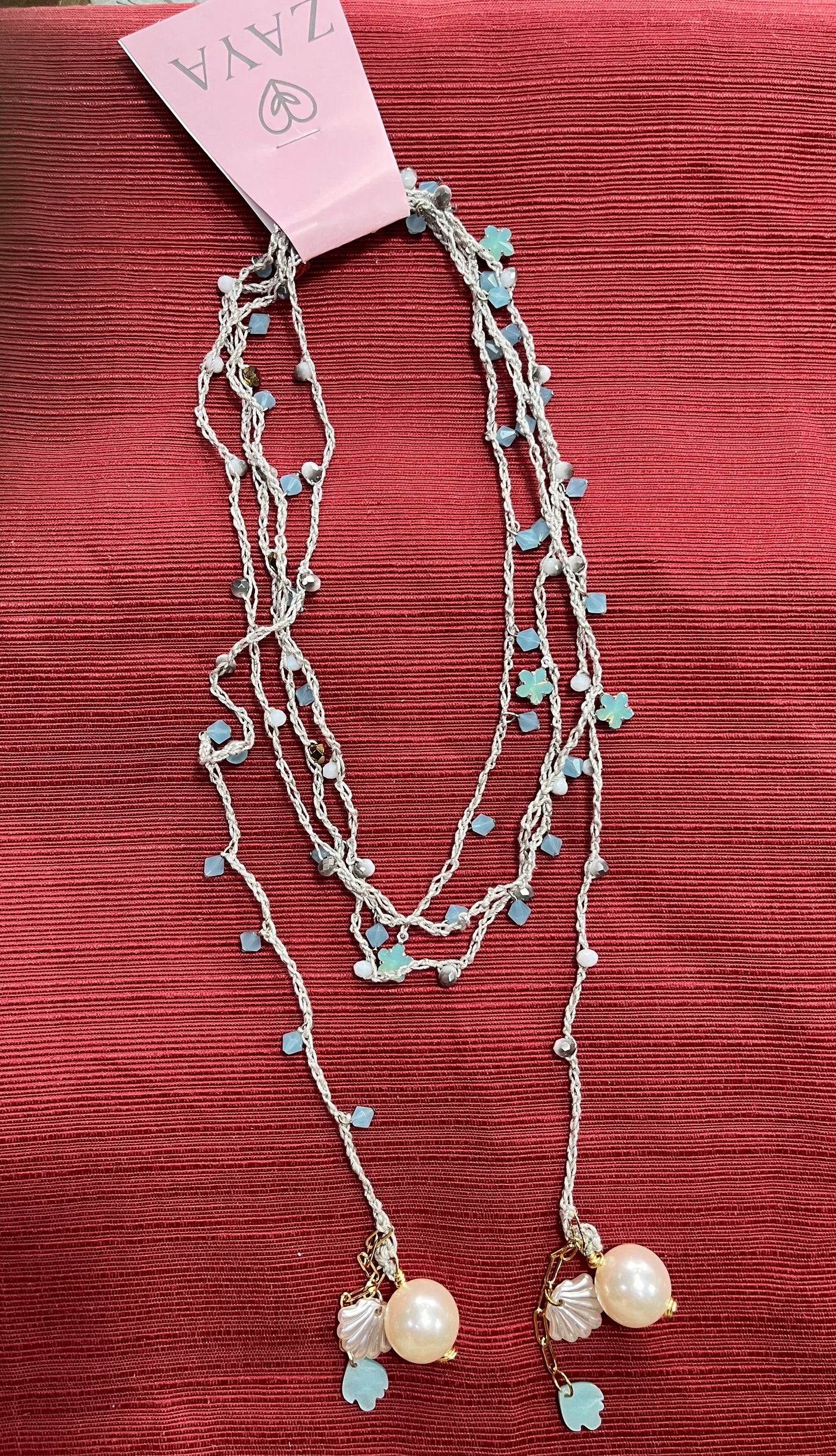 ZAYA crochet necklace