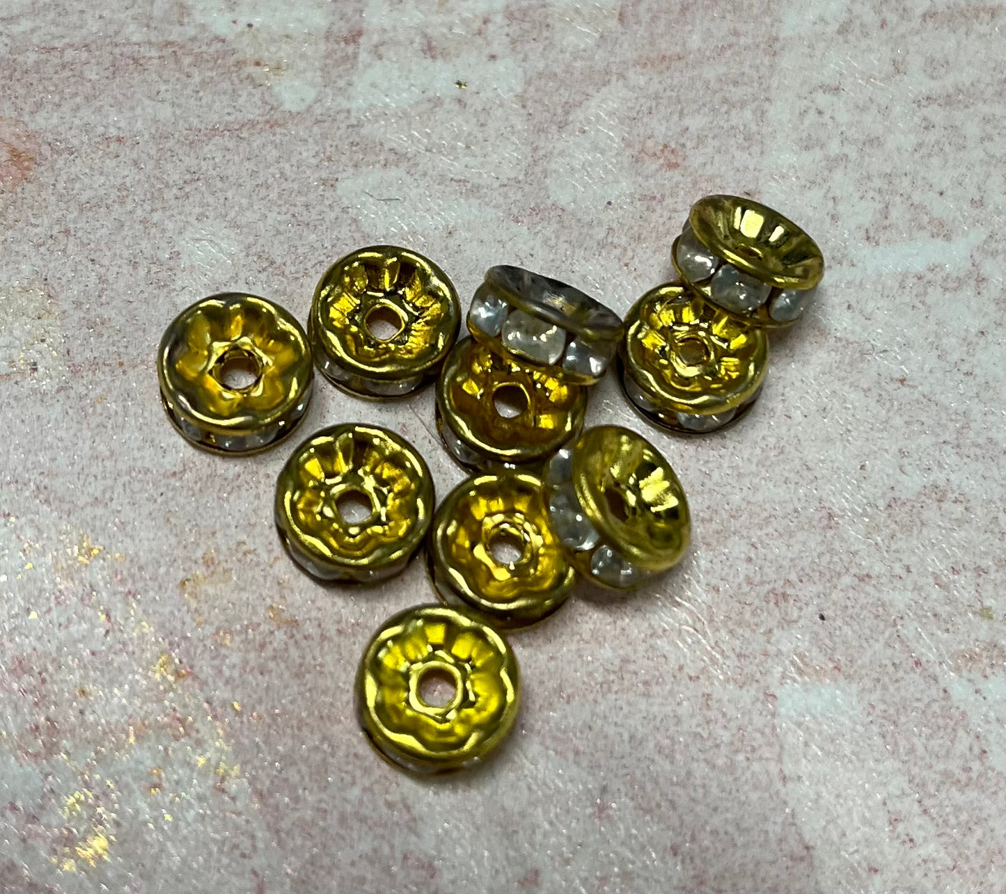 Separadores con rhinestones