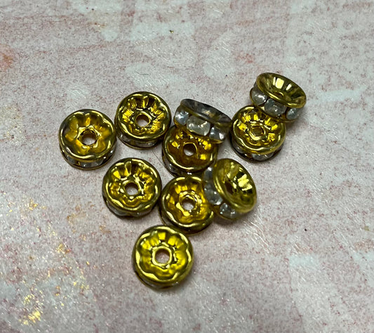 Separadores con rhinestones