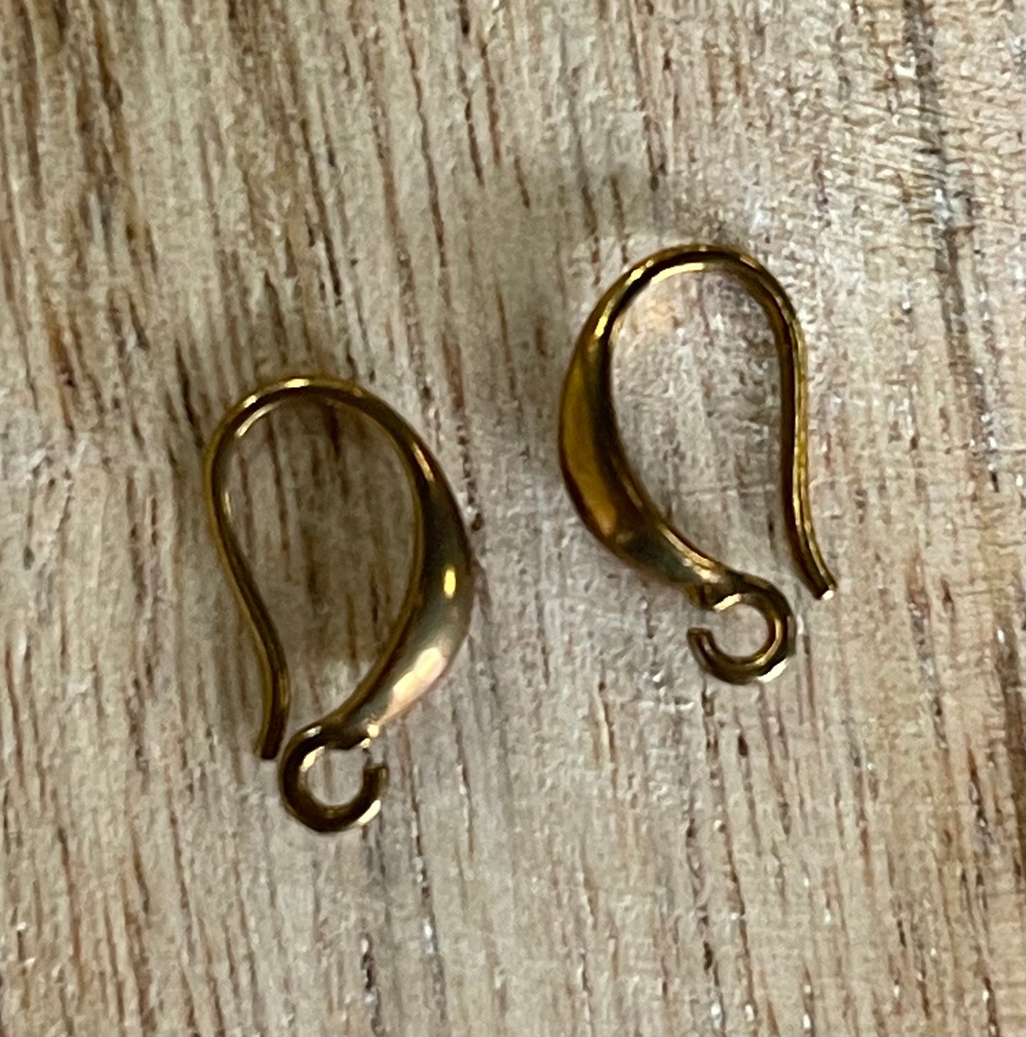 Earring hook ant copper 17 mm 1 par
