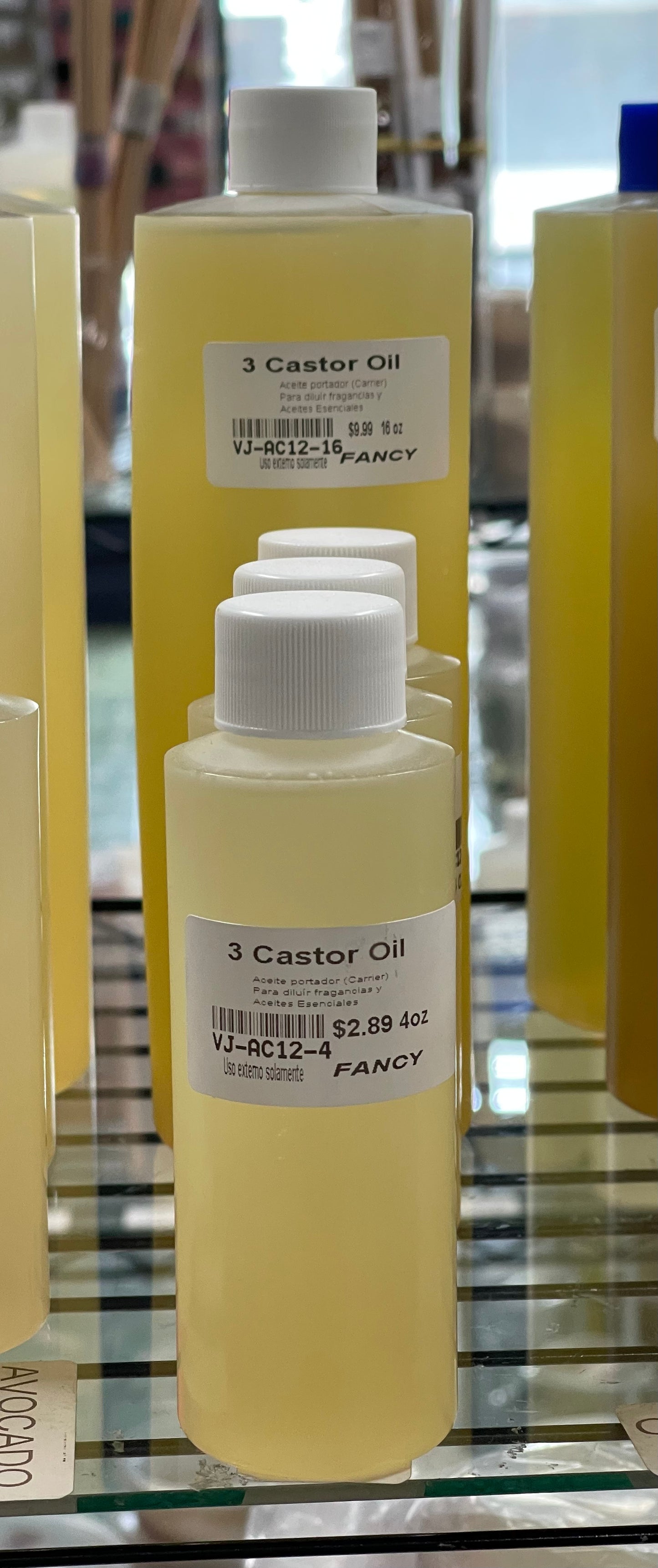 ACEITE VEGETAL CASTOR OIL  (ACEITE DE RICINO)