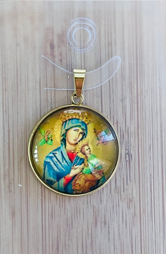 MEDALLA VIRGEN DEL PERPETUO SOCORRO