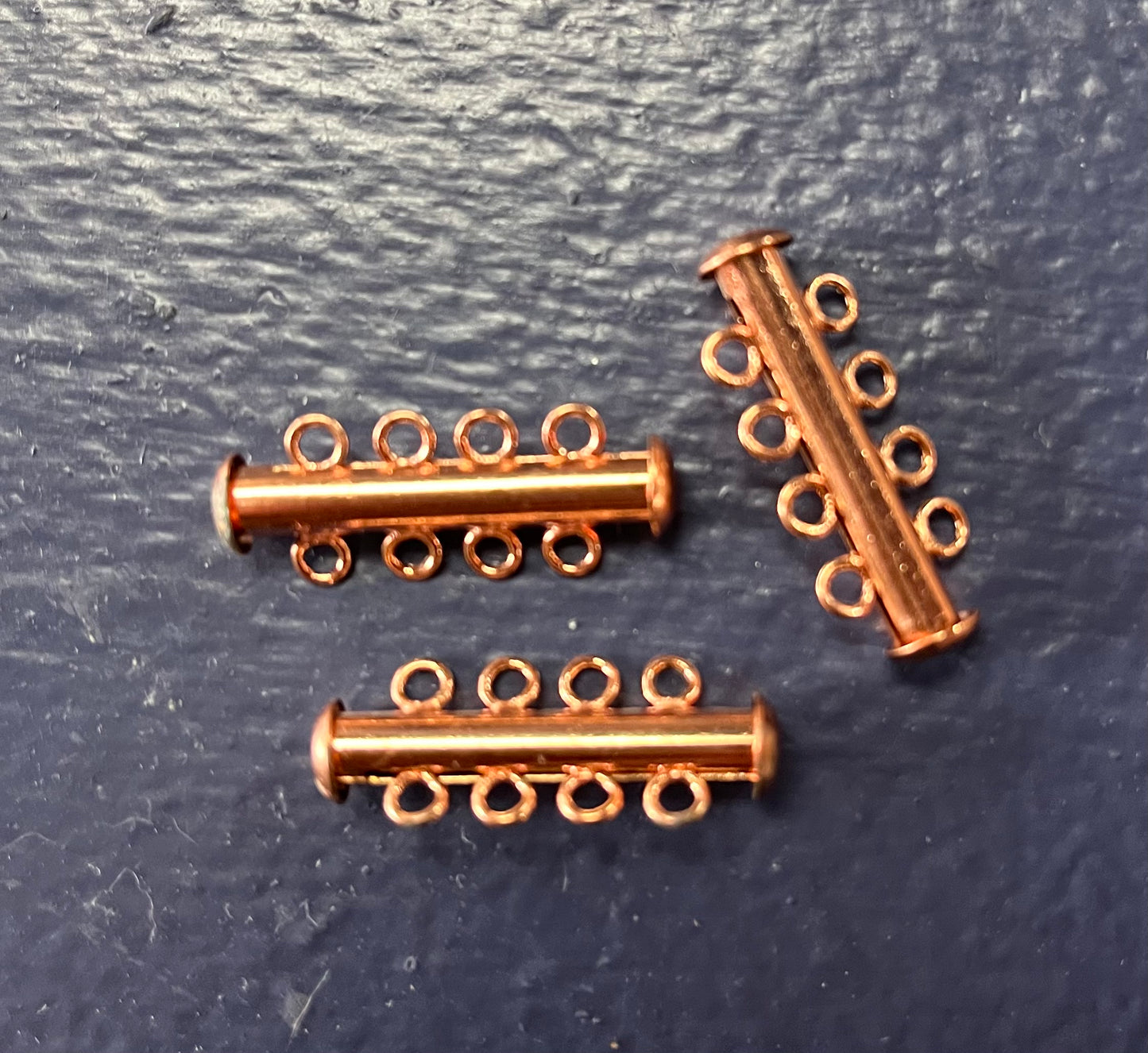 Clasp 4 strand Copper Plate