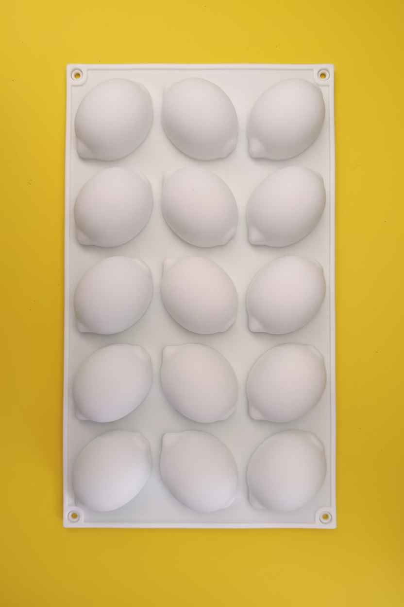 SILICONE MOLD LEMONS 15 CAVITIES