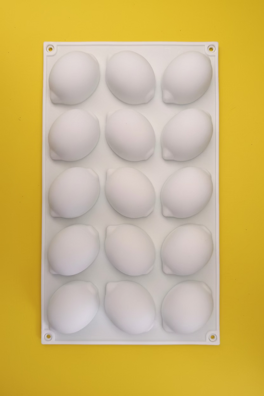SILICONE MOLD LEMONS 15 CAVITIES