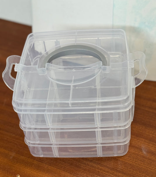 ORGANIZER BOX 15X15CM SQUARE