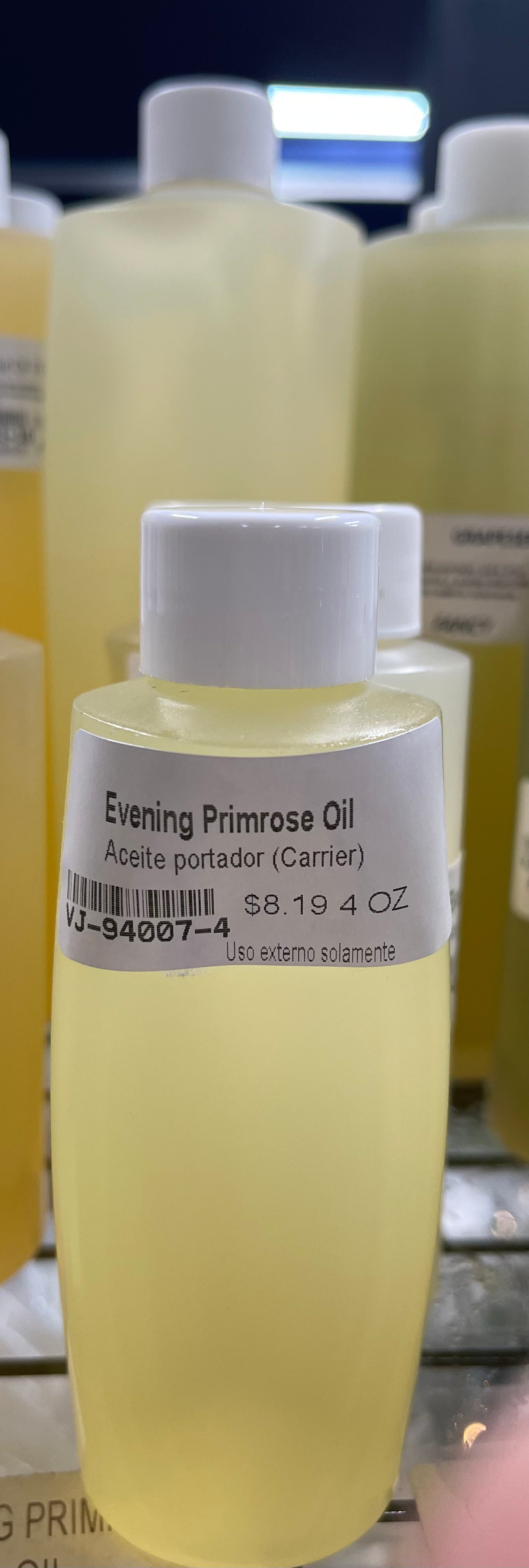 ACEITE VEGETAL EVENING PRIMROSE OIL (ACEITE DE ONAGRA)