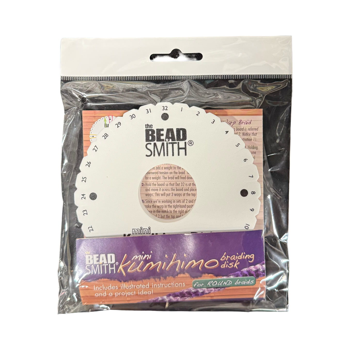 KUMIHIMO BRAIDING DISK 4.5 INCHES