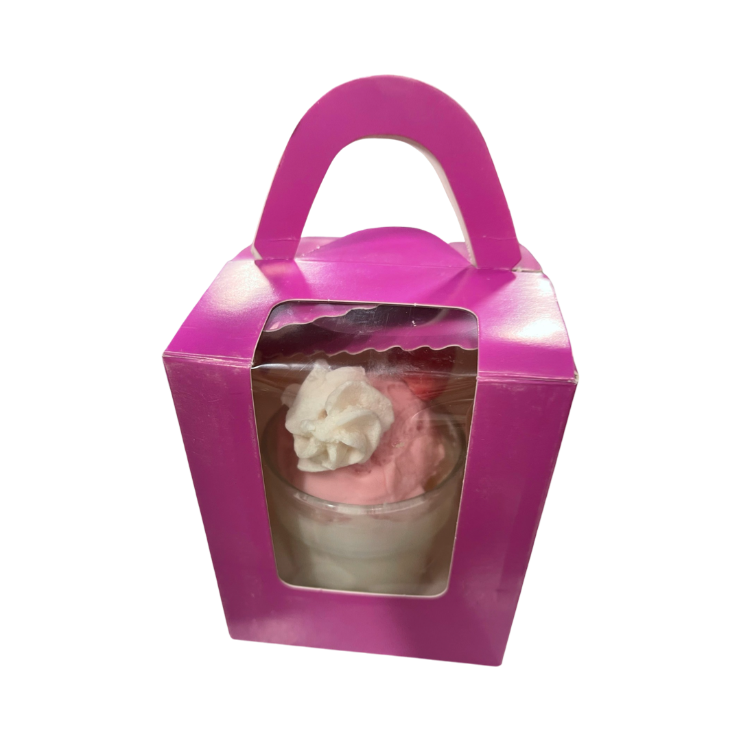 CANDLE BOX WITH HANDLES 3 COLORS 10 PC PACK