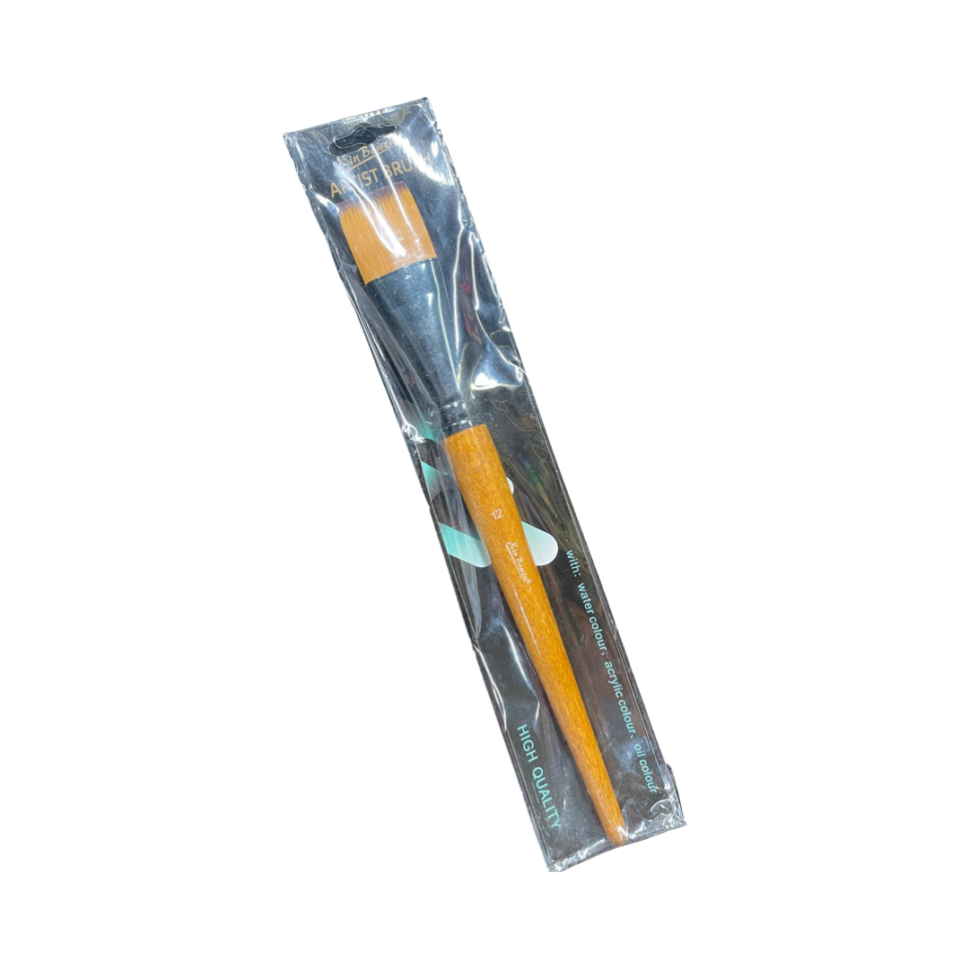 BRUSH FLAT SYNTHETIC 1 INCH 1 PC