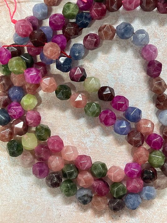 TURMALINA 10 MM MULTICOLOR 1 RISTRA