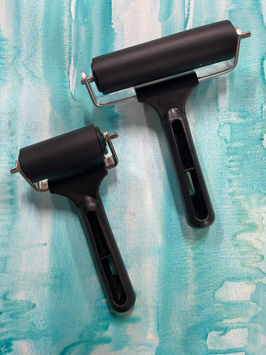 BRAYER ROLLER BLACK 2 SIZES