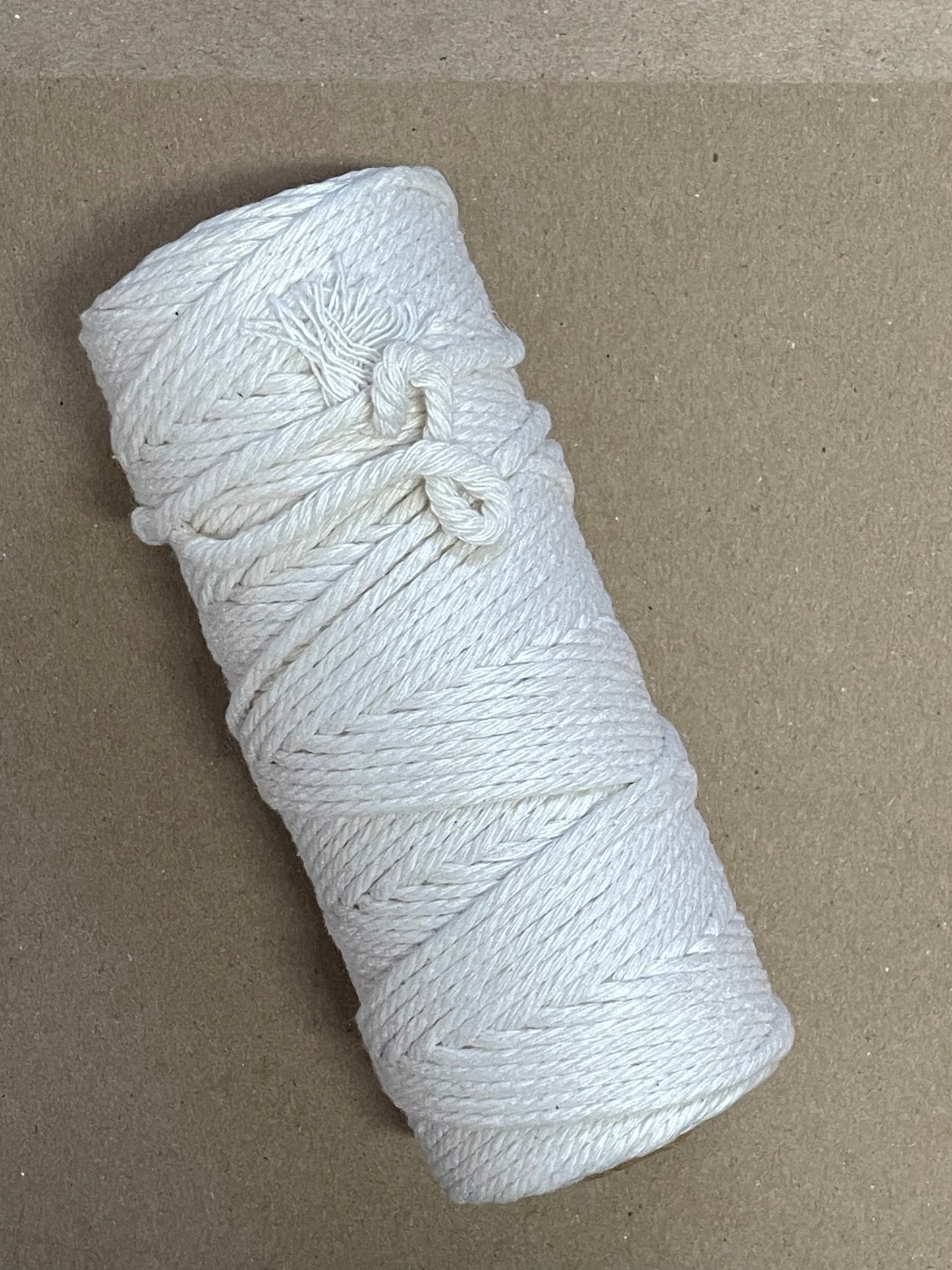 MACRAME COTTON CORD 3MM 109 (100M)  YDS ROLL in