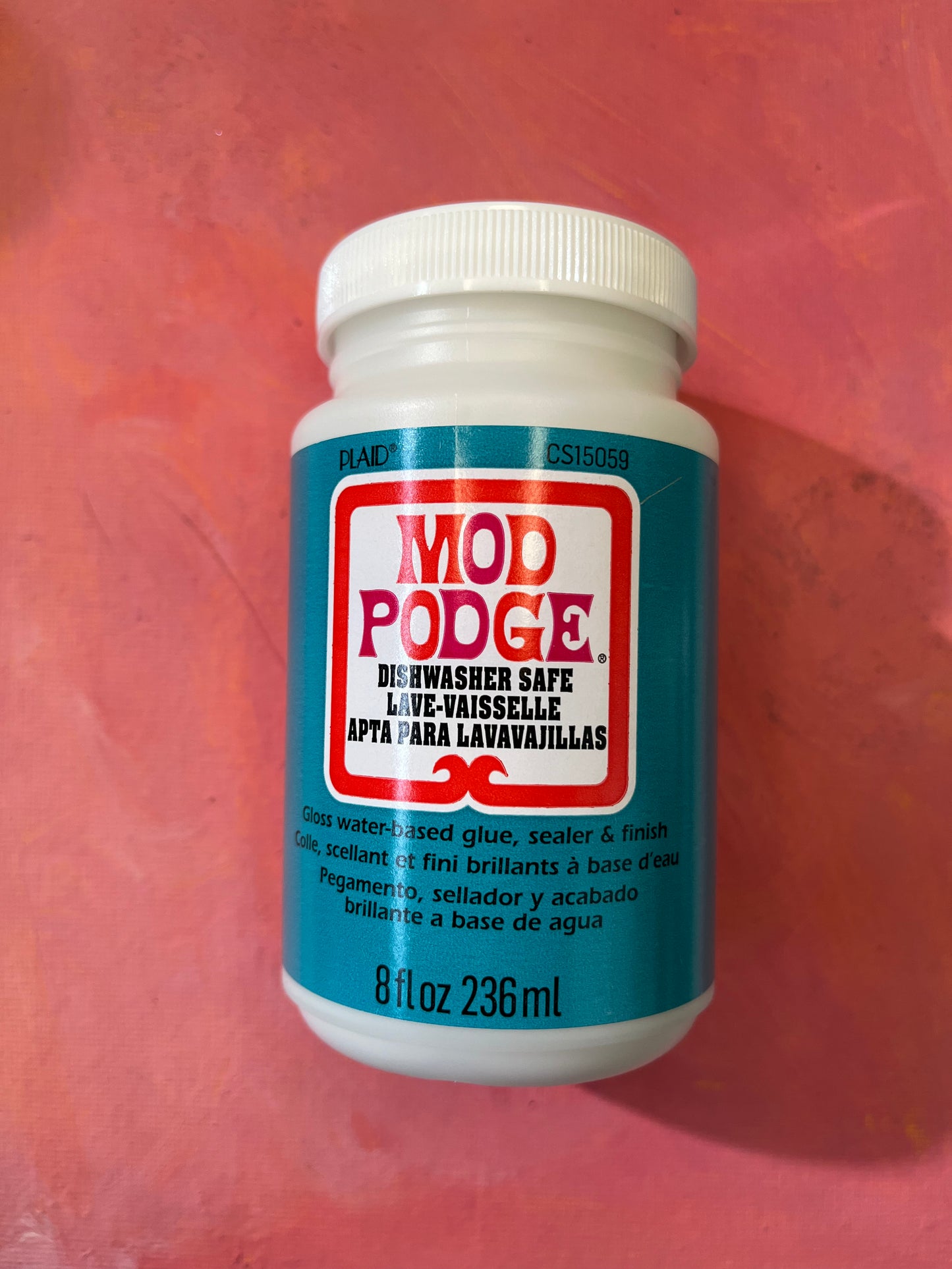 MOD PODGE DISHWASHER SAFE GLOSS 8 OZ