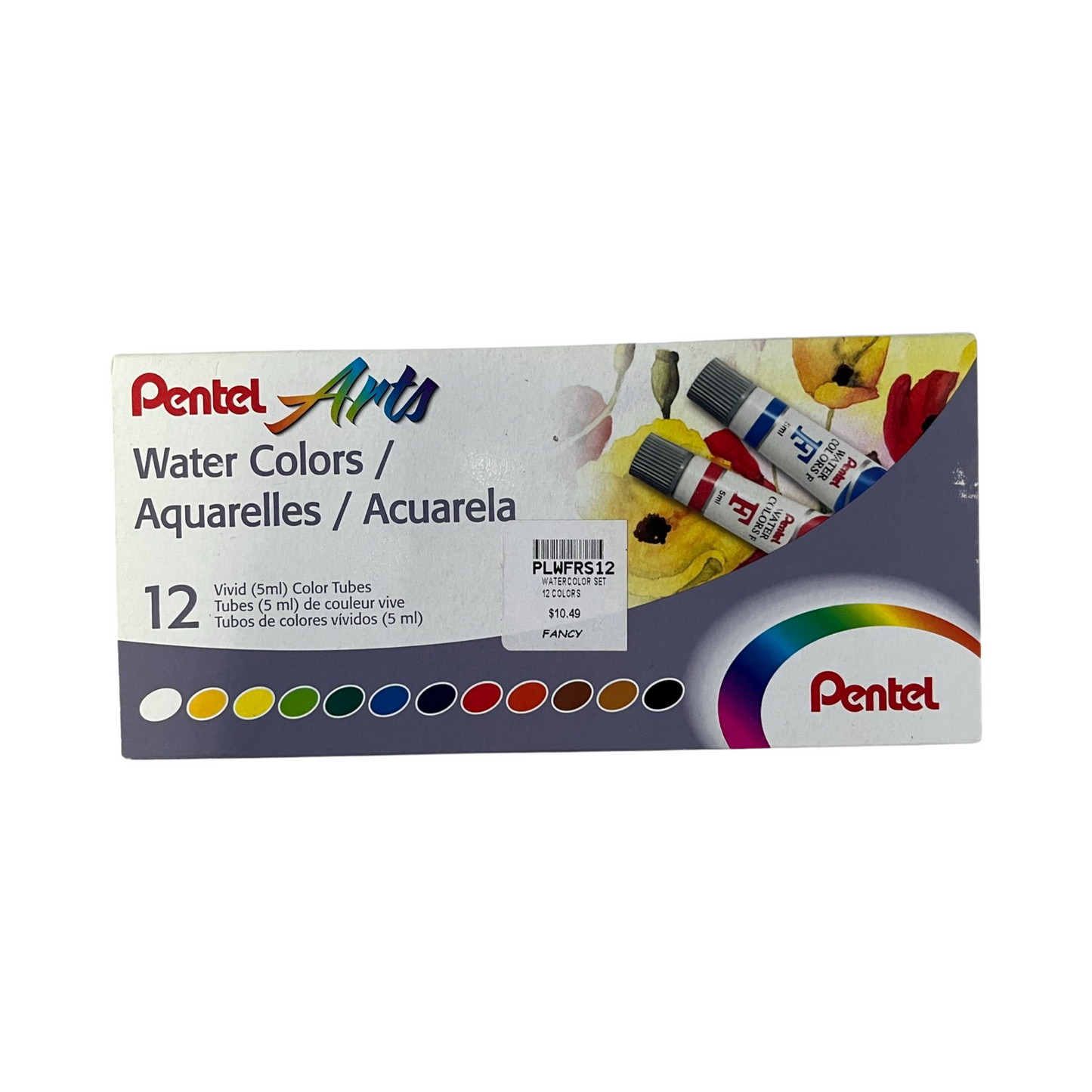 Watercolor set 12 pc PENTEL