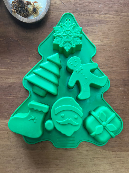MOLDE SILICONA XMAS MOTIVES