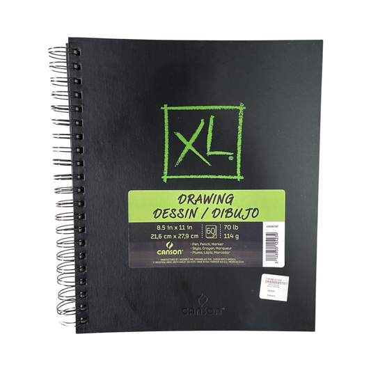 DRAWING PAPER  PAD 8.5X11 70 LB  CANSON XL