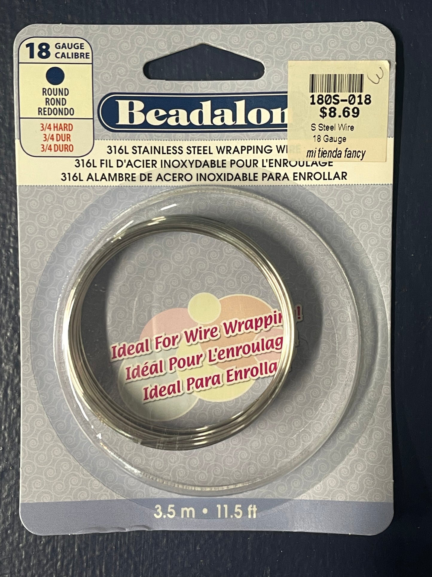 STAINLESS STEEL WIRE 18 GAUGE