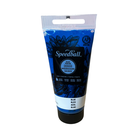 BLOCK PRINTING INK WATER SOLUBLE 1.25 OZ BLUE