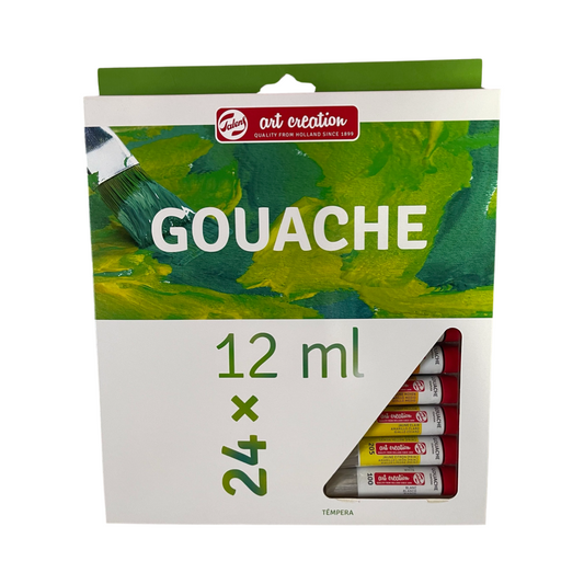 GOUACHE SET 12 ML 24 COLORS