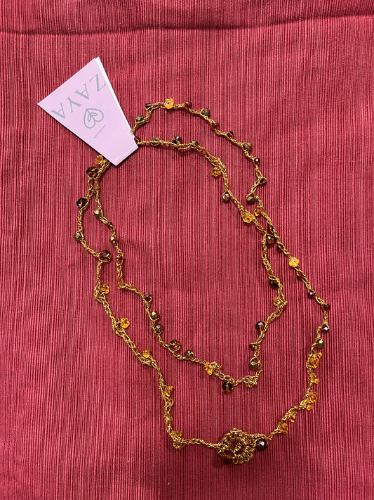 ZAYA crochet necklace