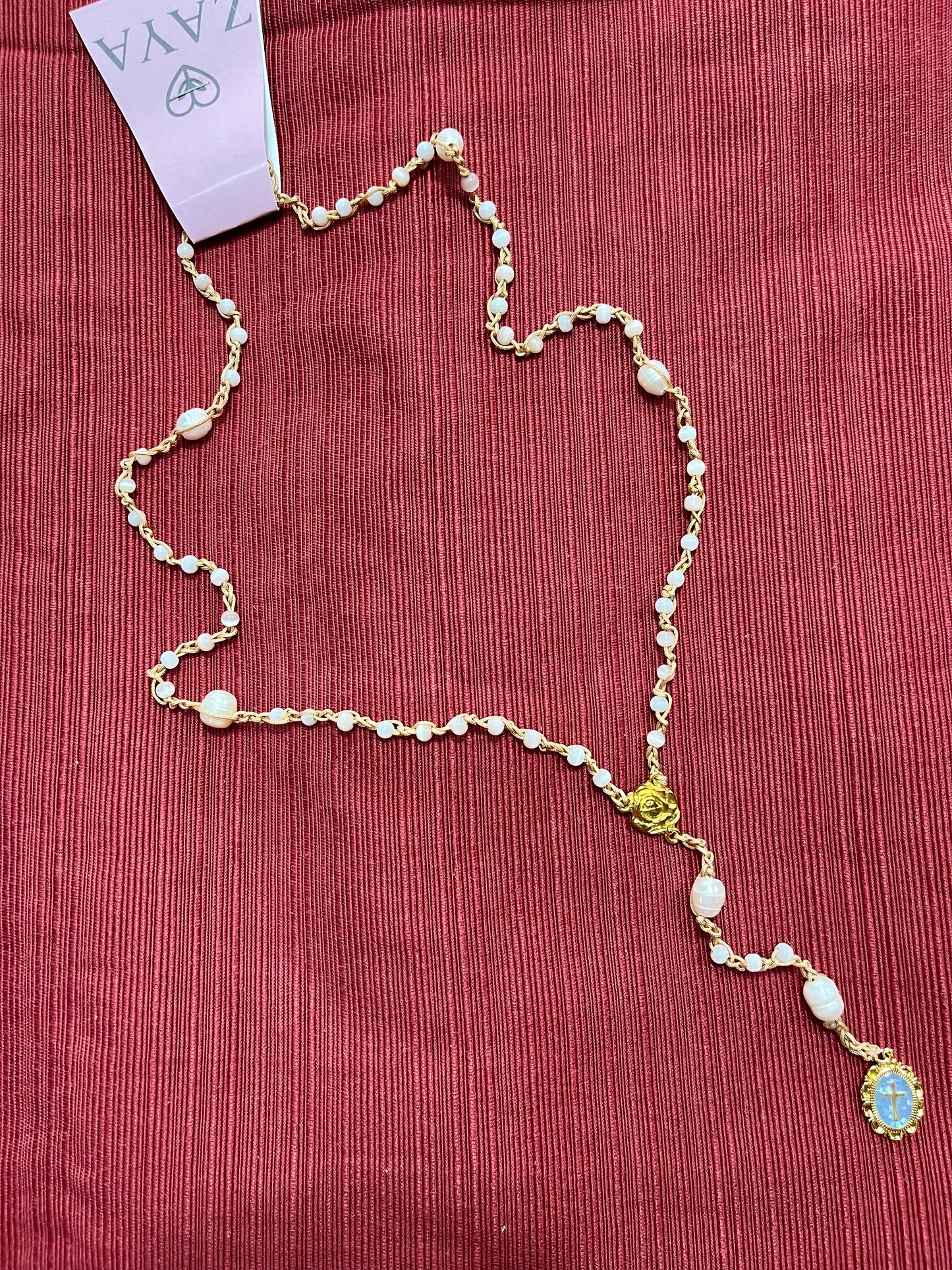 ZAYA crochet necklace