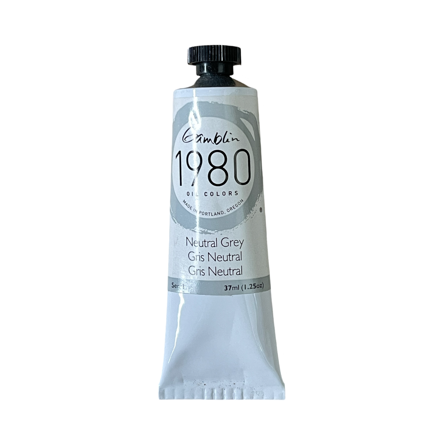 GAMBLIN OIL PAINT 37ML NEUTRAL GRAY