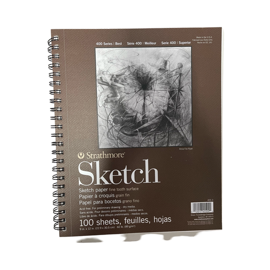 SKETCH PAPER PAD 9X12 60 LB 100 pages