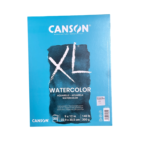 WATERCOLOR PAD 9X12 CANSON XL