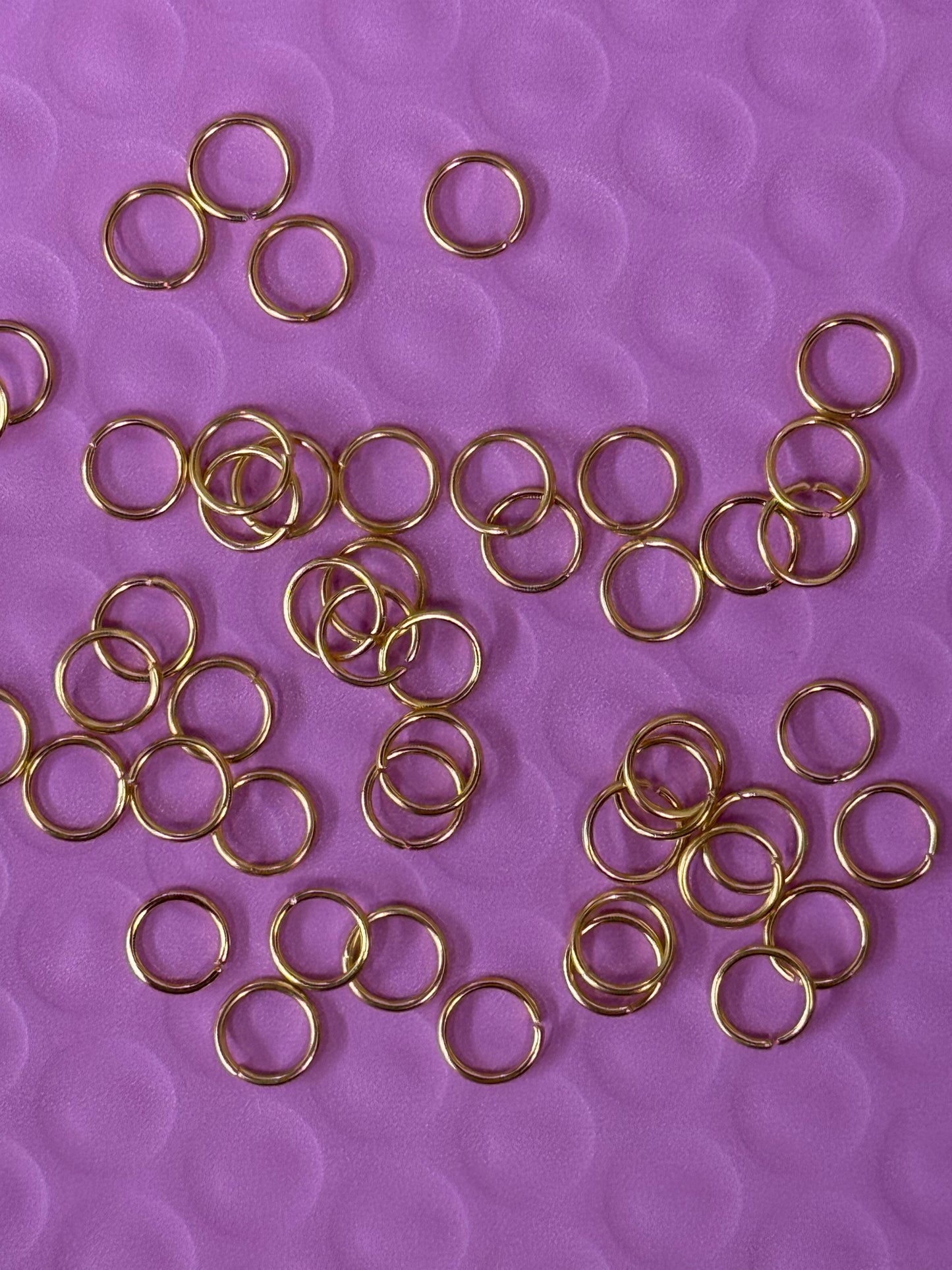 JUMPRING 7MM SST 24KT GP 20 GAUGE  50 PCS