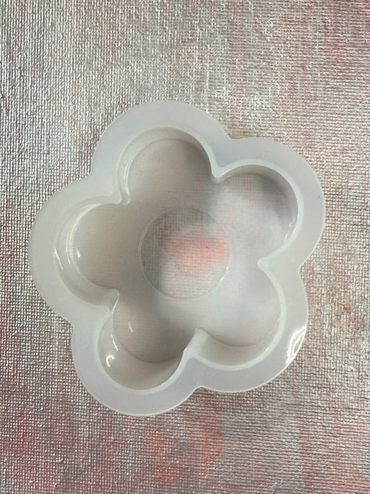 SILICONE MOLD FLOWER 5 PETALS 78MM 1 PC
