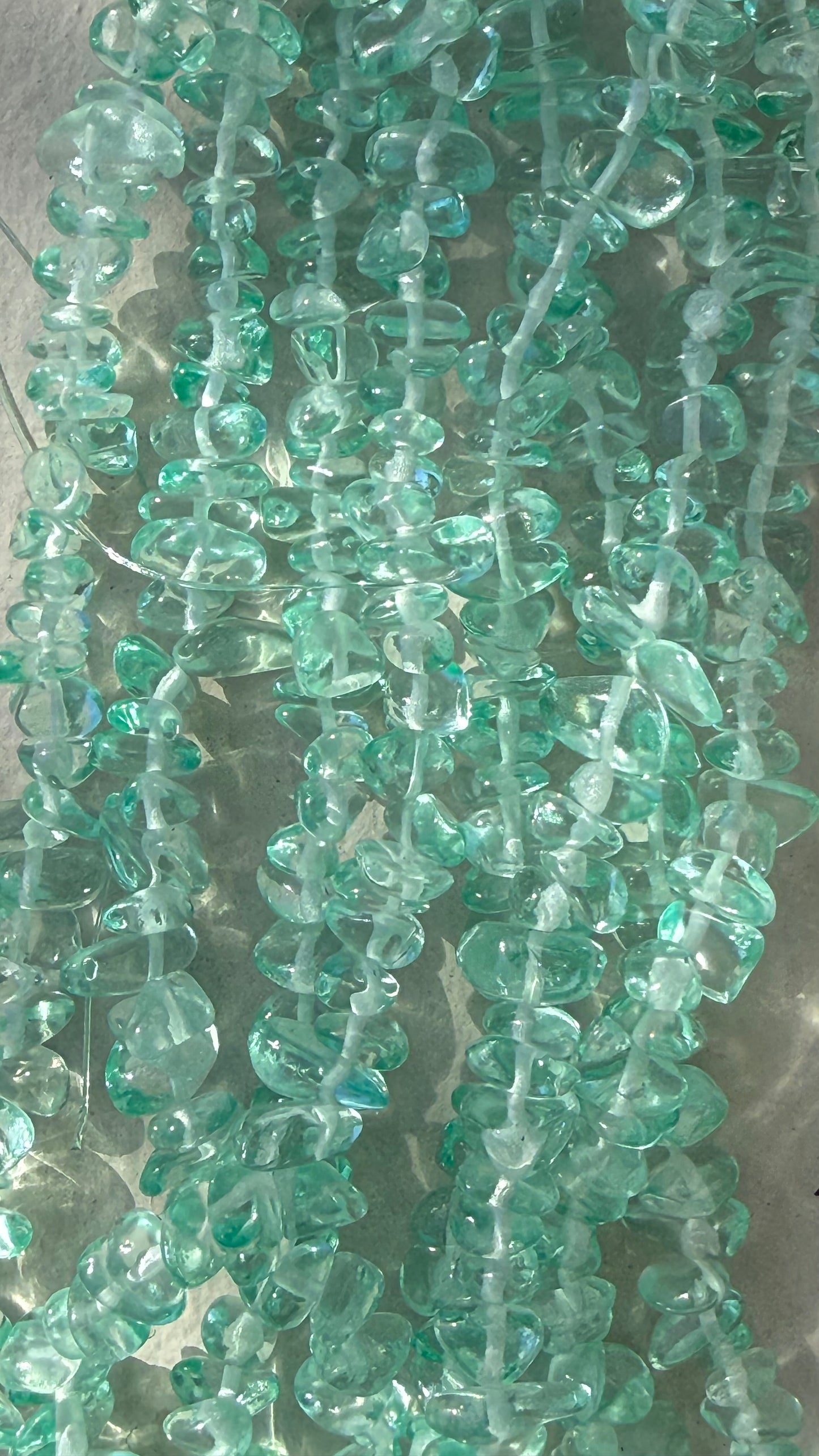 GEMSTONE CHIPS AQUA QUARTZ